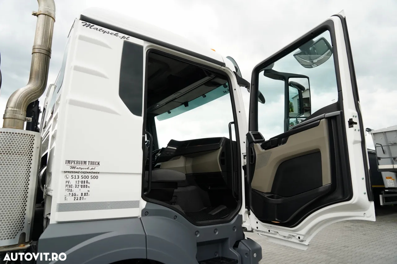 MAN TGS 32.470 / 8X4 / BETONIERĂ / 9 M3 / CIFA / JANTE DIN ALIAJ / EURO 6 / CONTRACT DE SERVICE POST-SERVICE - 36