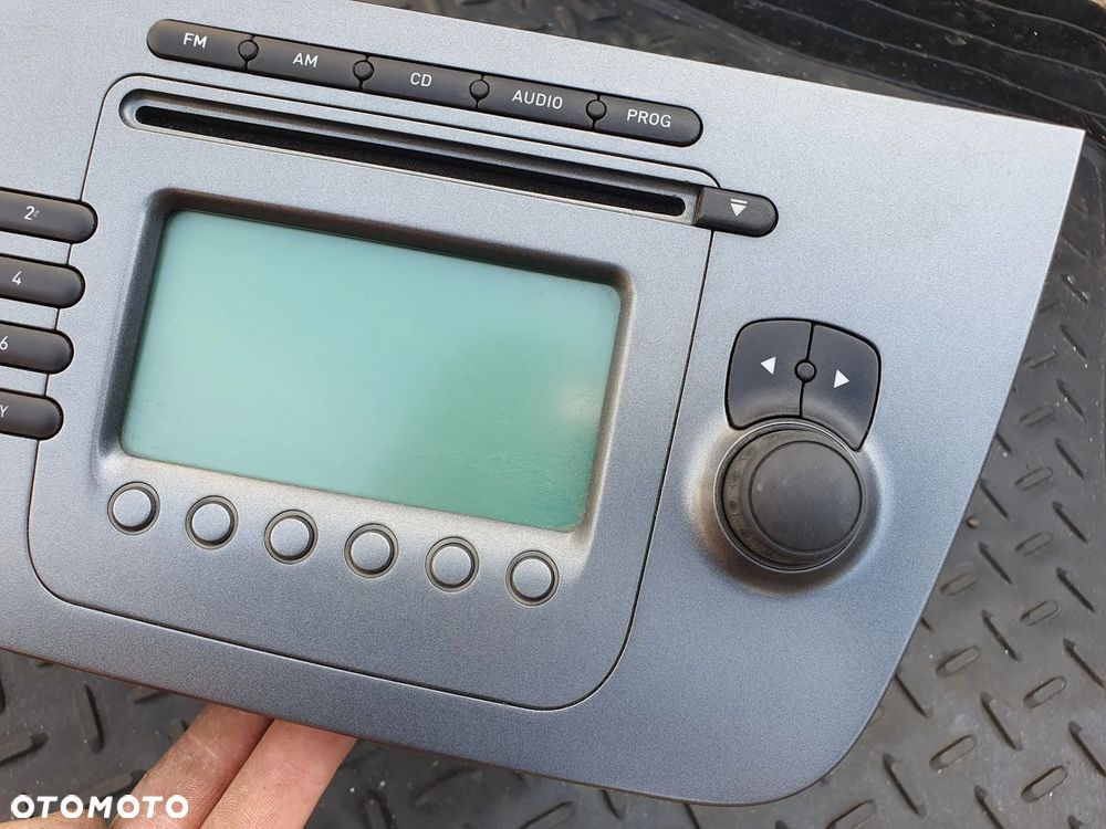 SEAT TOLEDO III ALTEA RADIO FABRYCZNE RADIOODTWARZACZ 5P1035152 - 3