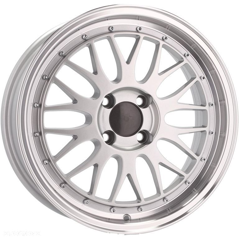 4x Felgi 17 Hybrid Forged m.in. do BMW E30 HONDA Civic MAZDA MX-5 VW Golf Styl BBS - A1025 (7101) - 8