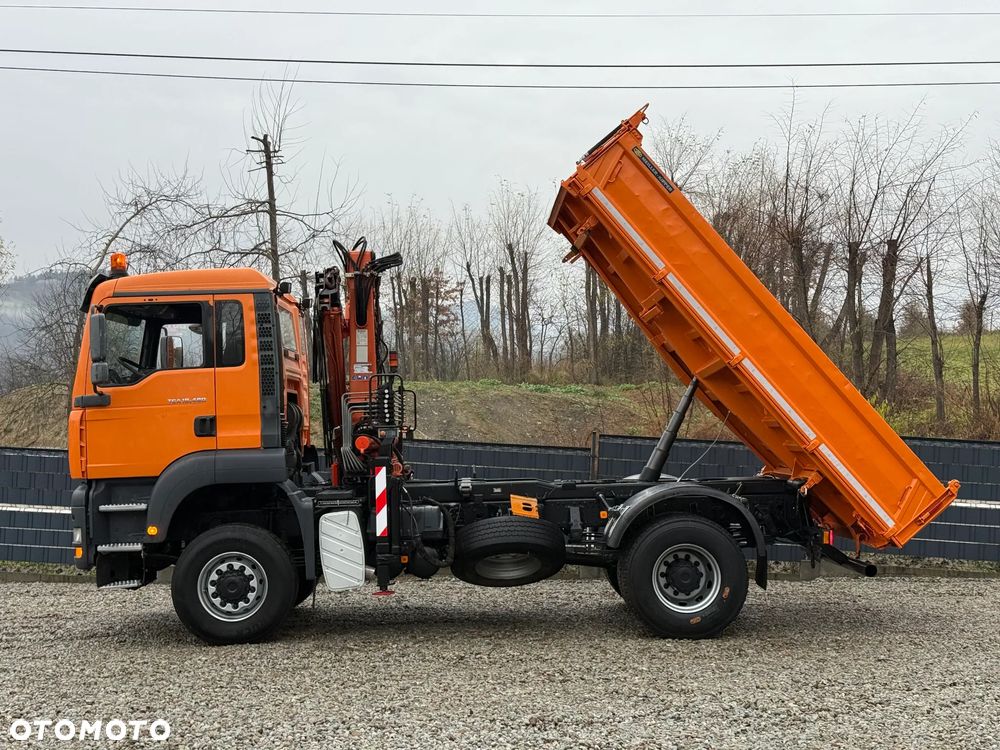 MAN * MAN 18 480 * KIPER WYWROTKA * 4x4 * HDS ATLAS 85* STAN BARDZO DOBRY * Sprowadzony - 22