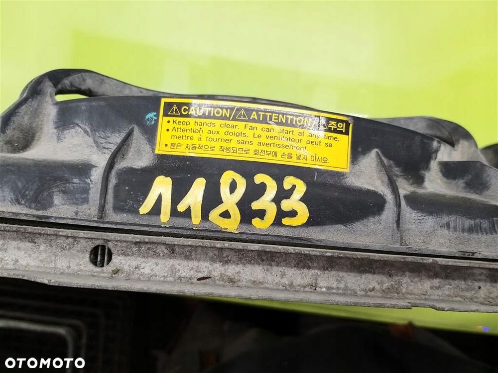 Chłodnica z wentylatorem Daewoo Kalos I 2002-2007 1,4 B 96536525 ORYGINAŁ - 3