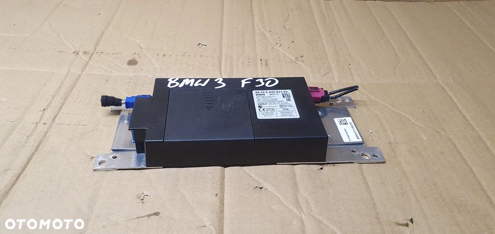 Moduł sterownik telematik bluetooth BMW 3 F30 F31 6820931 - 2