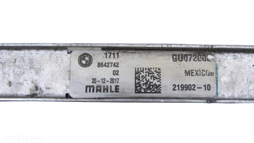 BMW X3 G01 G02 3.0 2.0 B46 B48 CHŁODNICA WODY 17118642742 8642742 ORYGINAŁ - 3