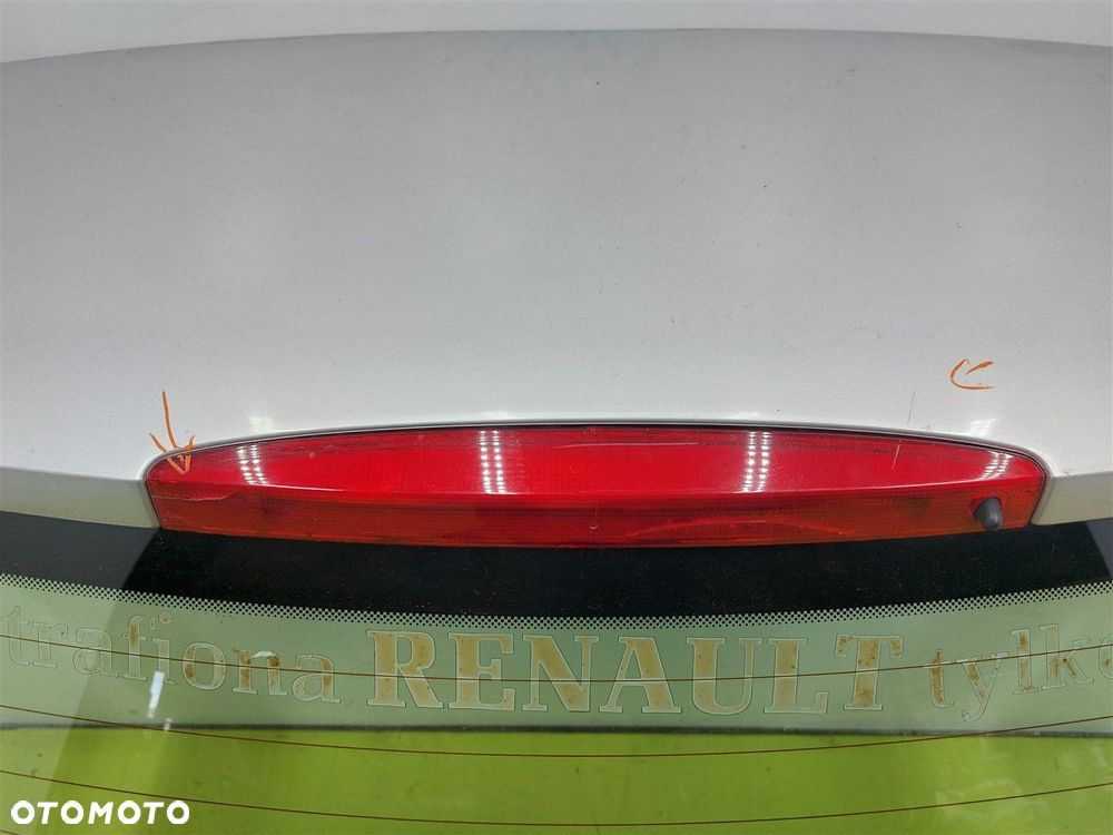 Klapa tył tylna Renault Megane II KOMBI 2002-2008 TED69 SrebrnA - 9