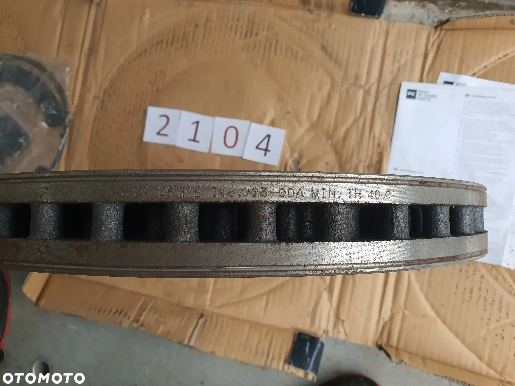 Tarcza hamulcowa 434x45 Renault / Volvo PE 14622200A - 4