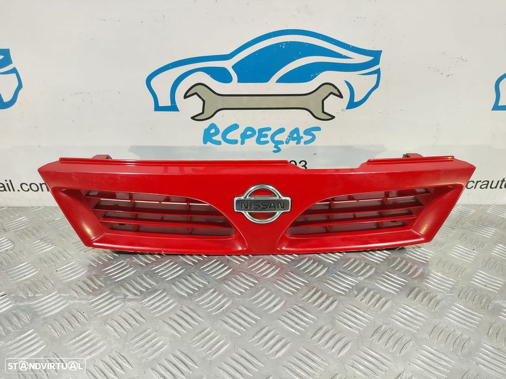 GRELHA CENTRAL FRENTE NISSAN ALMERA I 1 MK1 N15 623100N000 SIMBOLO LOGOTIPO - 7
