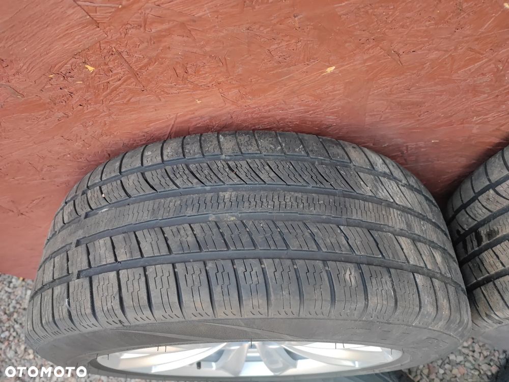 BMW F06 / F10 / F10N / F11 / F12 / F13 ORYGINALNY KOMPLET ALUFELG STYLING 236 4X17 8Jx17EH2+IS30 + OPONY ZIOMWE / WIELOSEZONOWE + CZUJNIKI TMPS O NR. 6 780 720 OEM W DOBRYM STANIE - 25