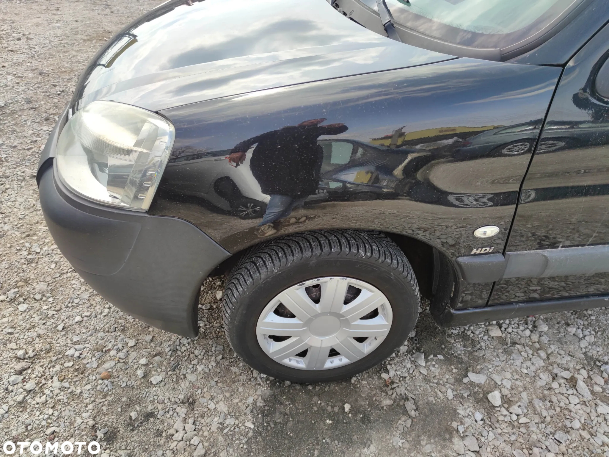 Peugeot partner I lift citroen Berlingo przód kompletny EXYB maska zderzak lampy błotniki pas przedni atrapa chlodnice - 6