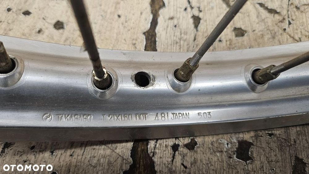 Felga koło przód 21x1.60 Excel Takasago ośka 26mm KTM EXC SX-F Husqvarna GasGas - 6