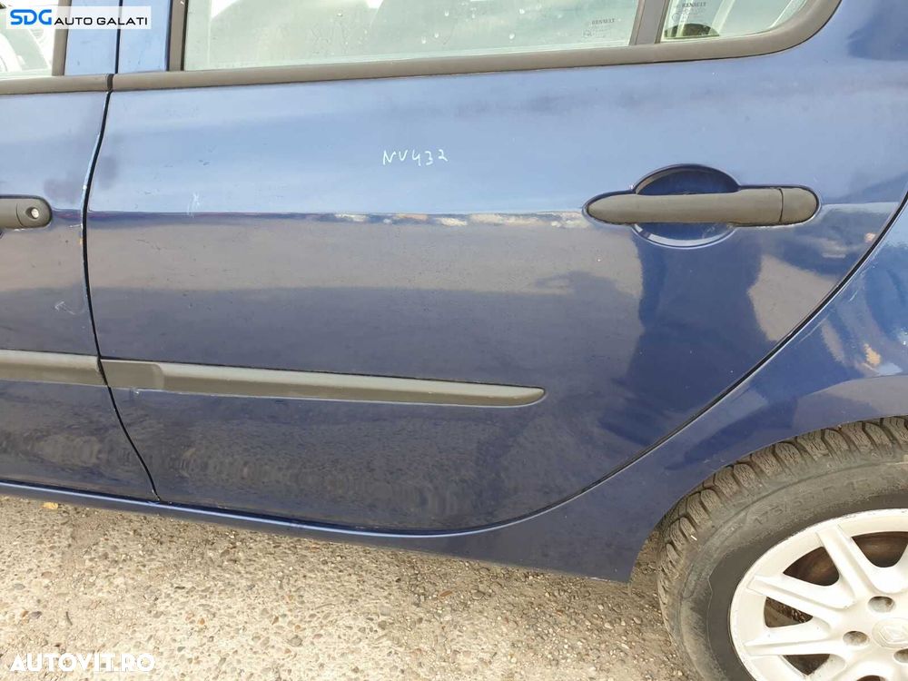 Usa Usi Portiera Portiere Stanga Spate Dezechipata Renault Clio 3 Hatchback 2005 - 2014 Culoare NV432 [C3632] - 1