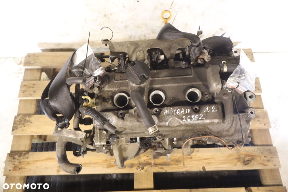 SILNIK  NISSAN MICRA IV K13 LIFT 1.2 80KM HR12 TEST FILM - 6