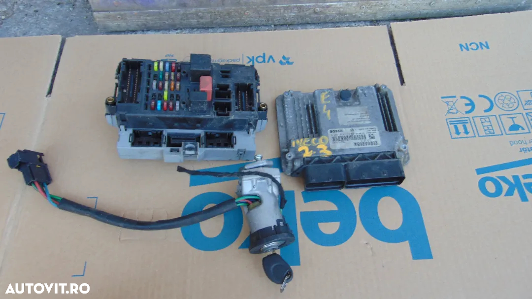 Kit pornire Iveco Daily 2.3 euro 4 ecu contact cheie imobilizator bsm - 2