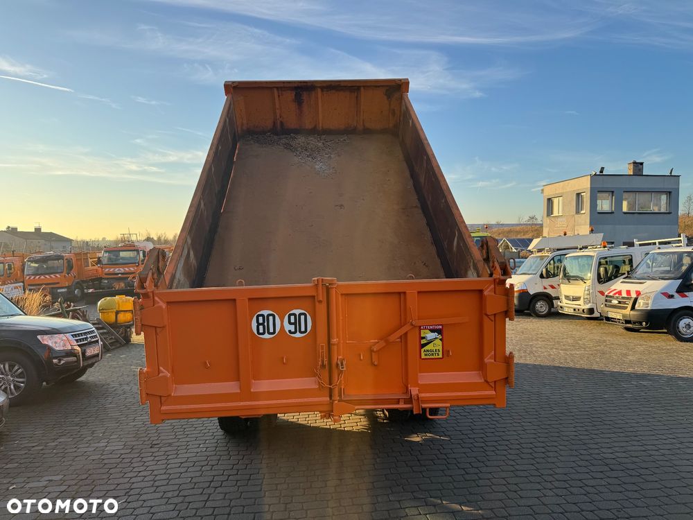 Renault Midlum Wywrotka 3 str. 2 x HYDROBURTA Specjalny Czołownica Solarka Piaskarka - 10