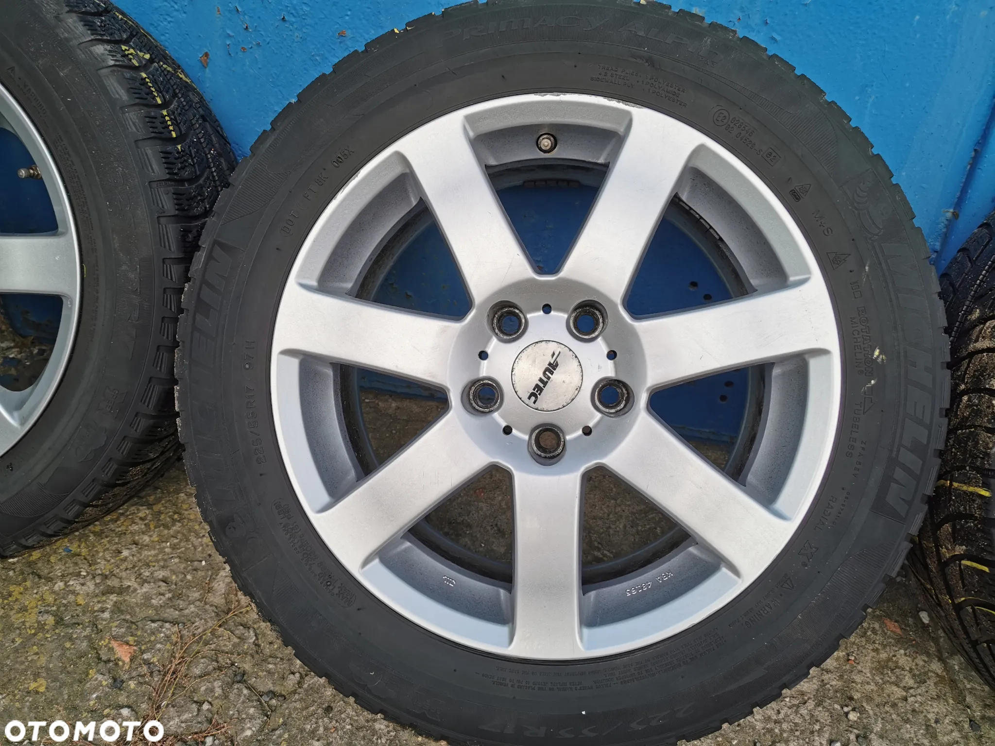 Alutec Koła aluminiowe felgi 17x8J ET30 5x120 opony zimowe Opel BMW - 4
