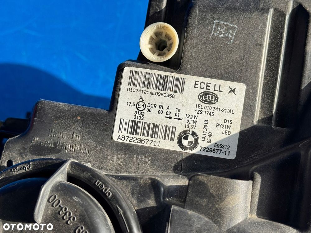 LAMPY BI XENON BMW F20 F21 NIESKRETNE KOMPLETNE BDB EU - 5