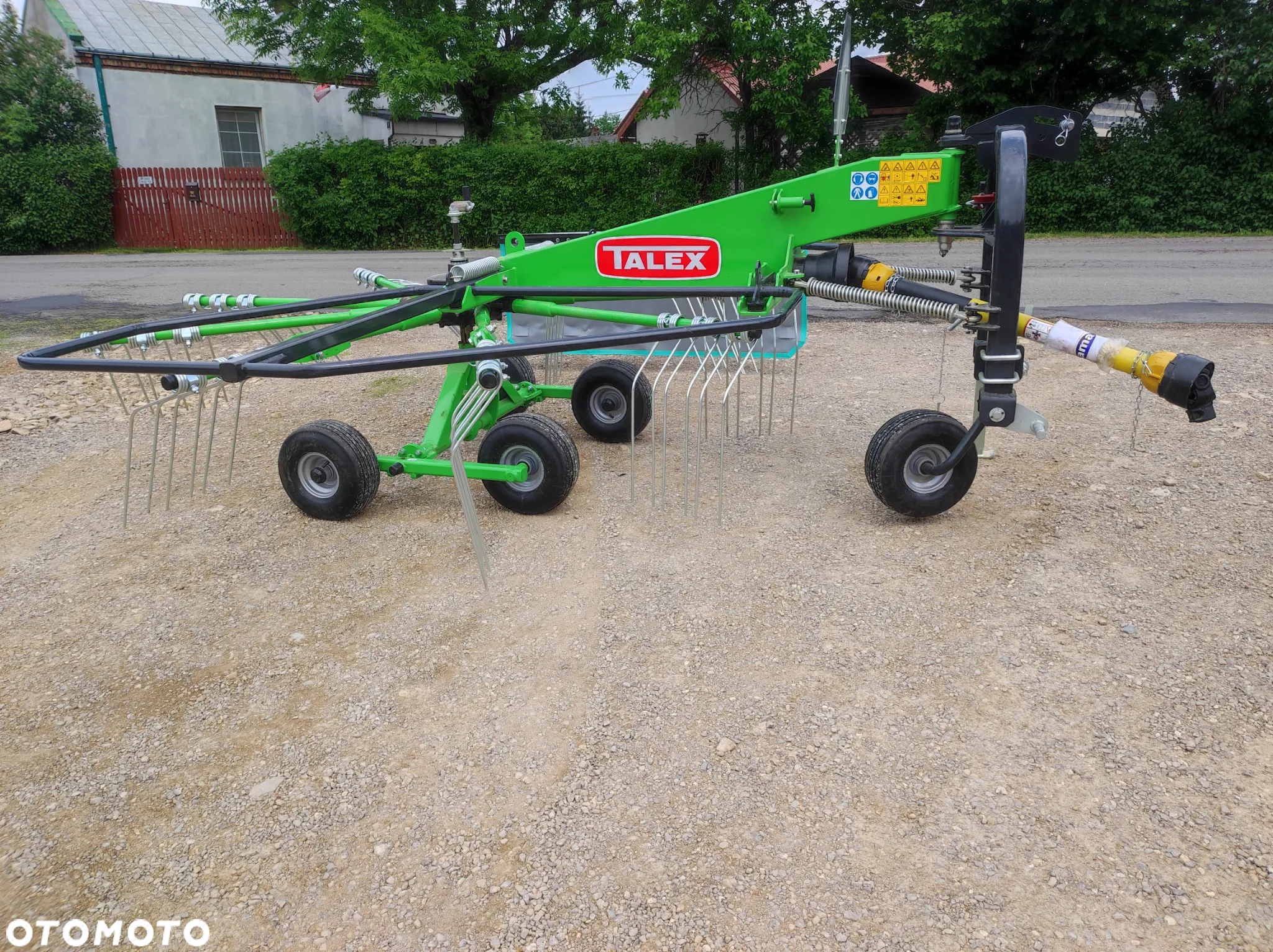 ZGRABIARKA KARUZELOWA/ karuzela do siana/ tandem/ wałek WOM ze sprzęgłem/ 3,6m TALEX/ SPIDER 360 promocja/ transport gratis/fartuch / - 4