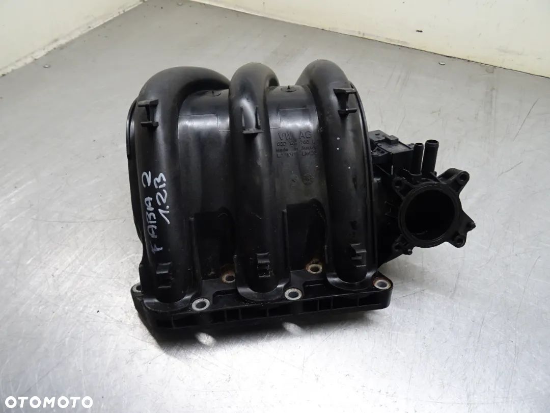SKODA FABIA II 07-10 1.2B KOLEKTOR SSĄCY 03D129766L 03D906051A - 1