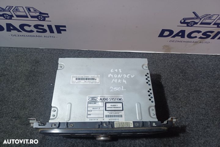 Radio cd A12021515  7S7T-18C939-AF 7S7T18C939AF Ford Mondeo MK4 [2007 - 2