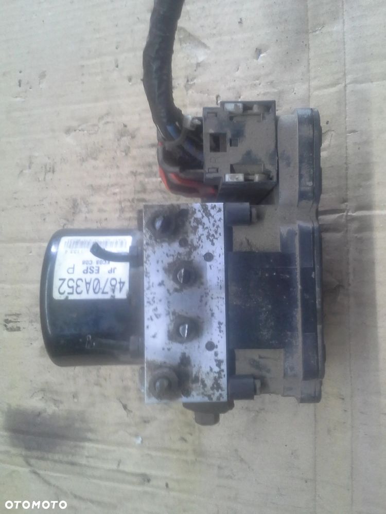 Mitsubishi Lancer VIII X pompa sterownik abs 2109-52233  4670A352 plus wtyczka z wiązką - 9