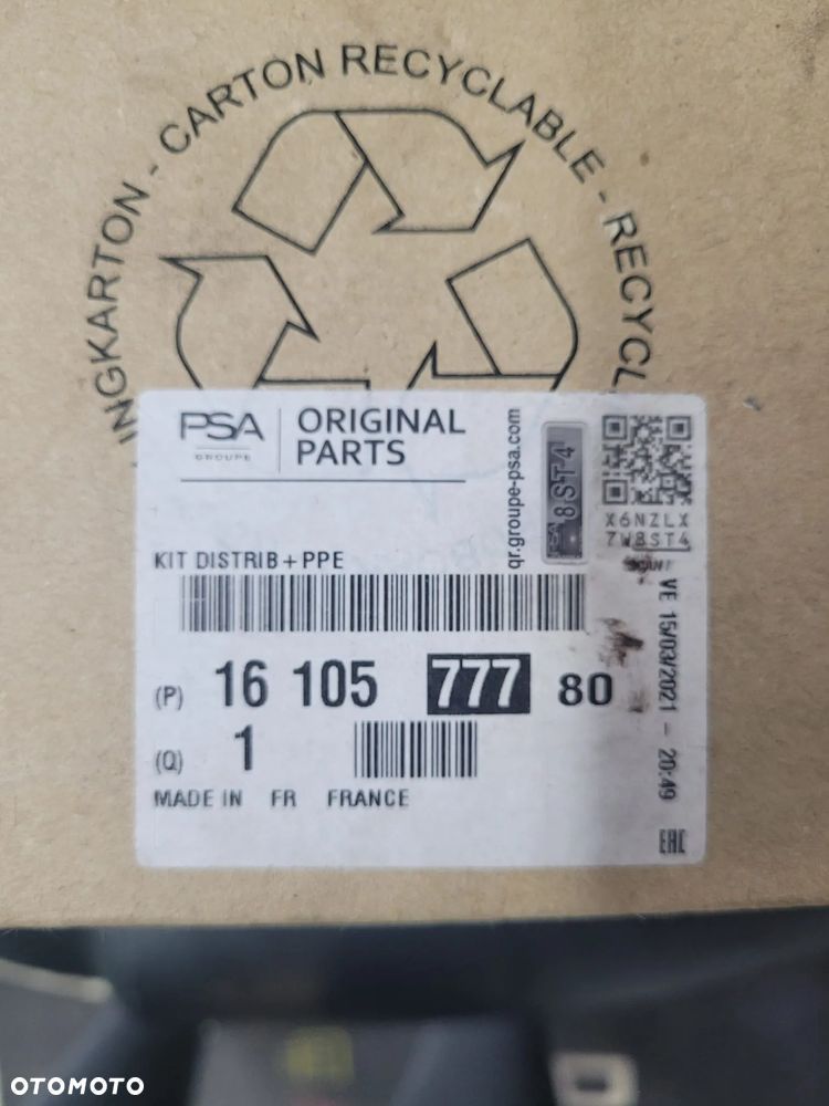 Rozrząd PEUGEOT 208, 2008, 308, 3008, 508, 5008, PARTNER 1.6 Blue HDI, 1610577780 - 8