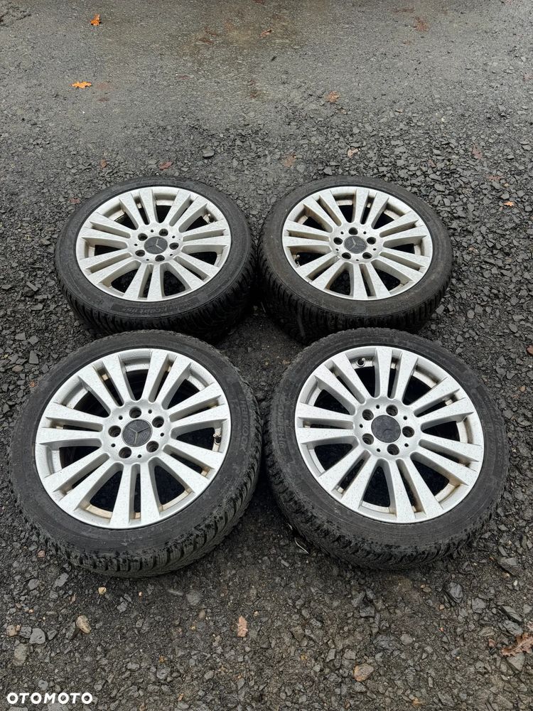 Alufelgi z oponami koła 5x112 Mercedes w204 w212  225/45r17 7,5mm jak Nowe!c-klasa - 3