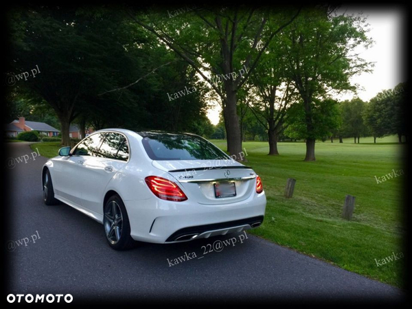 MERCEDES W205 SPOILER AMG LOTKA NA KLAPĘ PODKŁAD!!