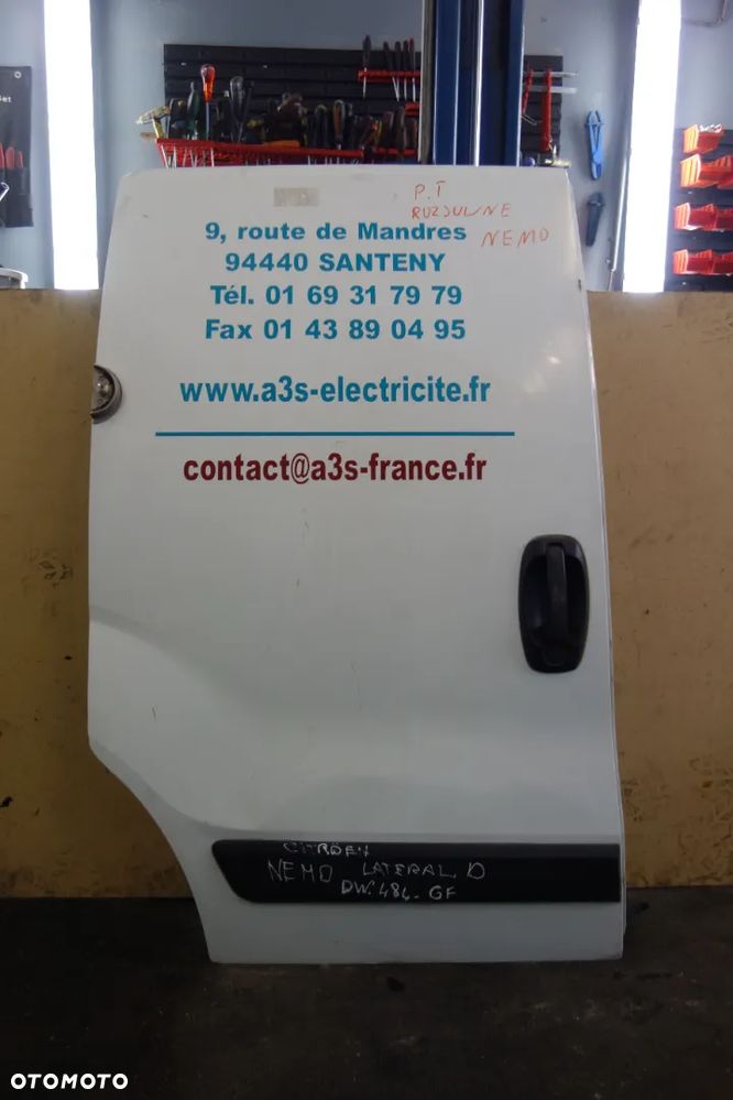 DRZWI PRAWE PRZESUWNE CITROEN NEMO - 1