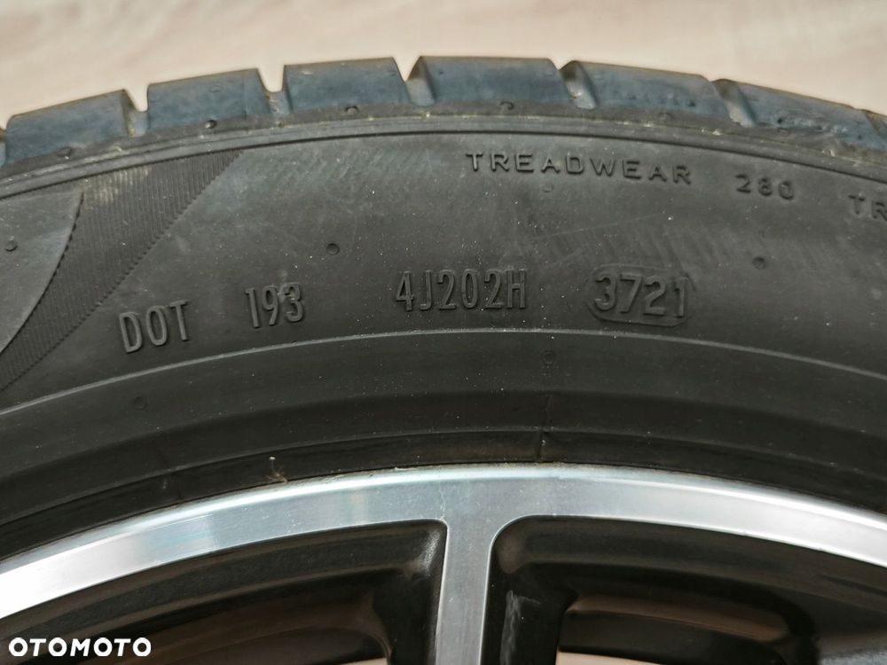 KOŁA 18" FELGI OPONY M-PAKIET BMW 5 G30 G31 34 km JAK NOWE RFT 275/40R18 - 6
