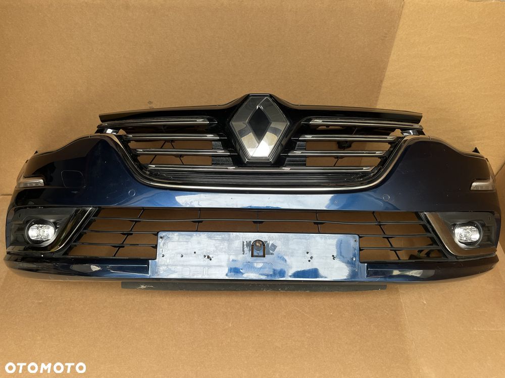 ZDERZAK RENAULT TALISMAN 2015-2019 6xPDC ZNACZEK RADAR LED KOMPLETNY GRILL - 1