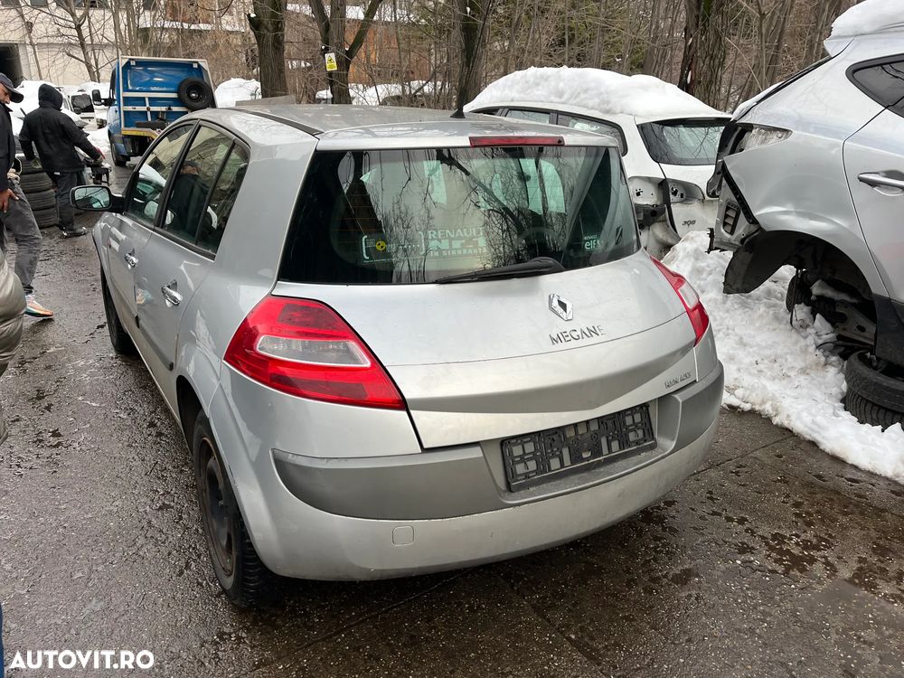 Dezmembrez Renault Megane II facelift 2007 gri argintiu 1,6 16v benzina TED69 - 6