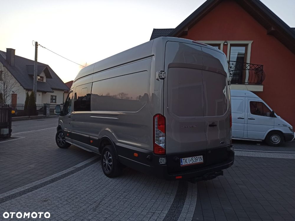 Ford TRANSIT 2.0 TDCi 170KM * JUMBO * BRYGADOWY 6 osób * BOGATY * SUPER STAN! - 9