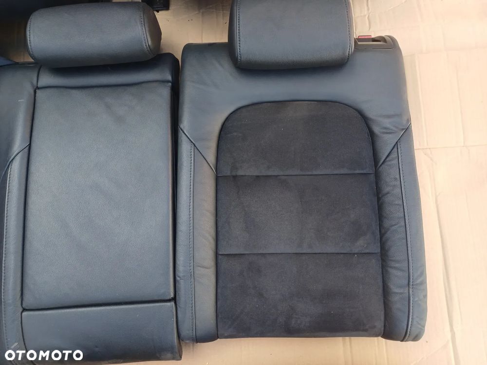 Fotele Skoda Superb 2 skóra alkantara grzane z pamieciami Kombi Europa - 9