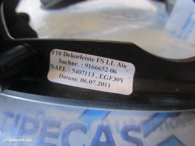 Grelha Friso 9166644 9166652 BMW F11 FASE 1 520D 2011 2.0D 184CV 5P PRETO MEIO GRE INTER GPS PAINEL - 3