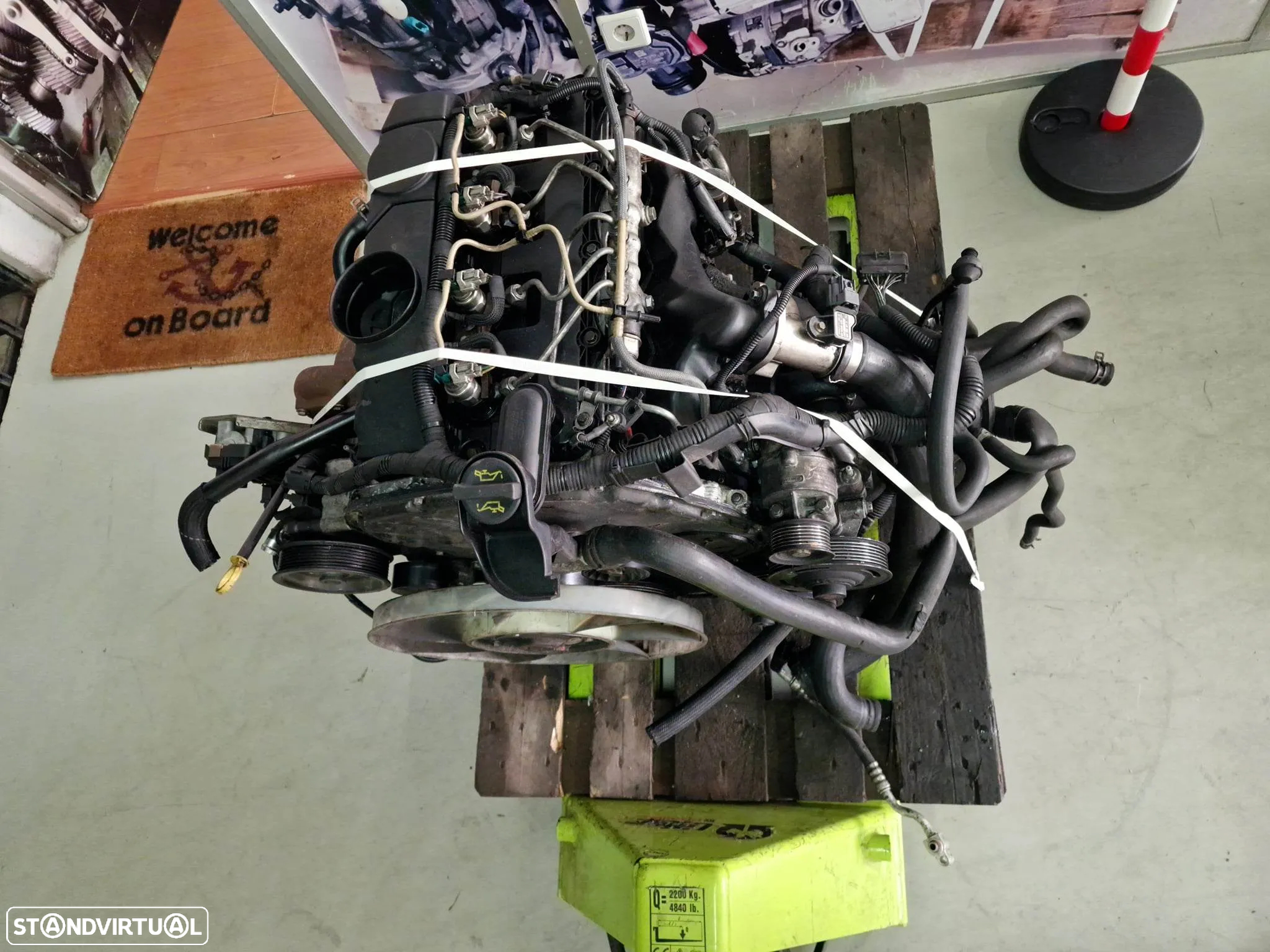 Motor Ford Transit 2.4 tdci 2008 de 137cv, ref H9FD - 4