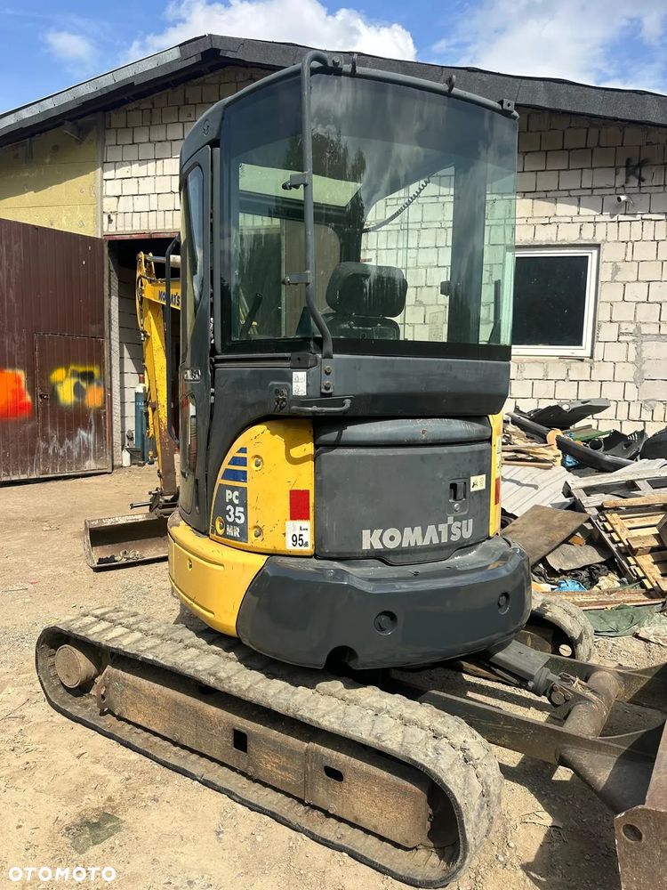 Komatsu Minikoparka Gąsienicowa KOMATSU PC35 PC35MR-2 Waga 3,9 Tony Osprzęt - 8