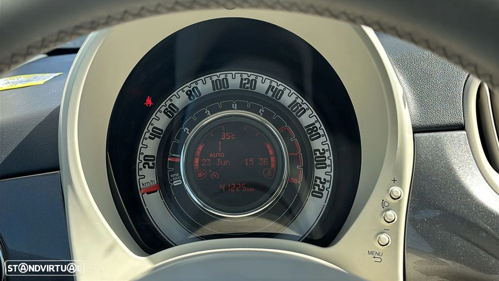 Fiat 500C 1.2 Lounge Dualogic - 17