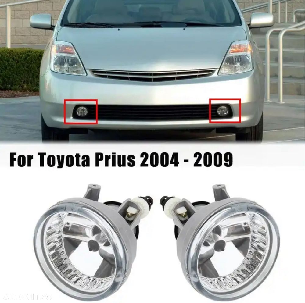 Proiector Proiectoare Lumina Ceata Bara Fata Far Toyota Prius 2005-09 - 1