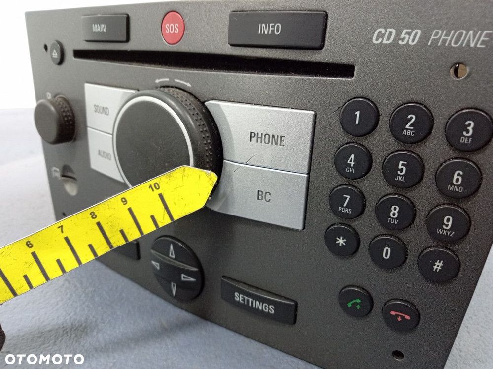 ASTRA III H RADIO FABRYCZNE OEM CD50 13157571 - 9