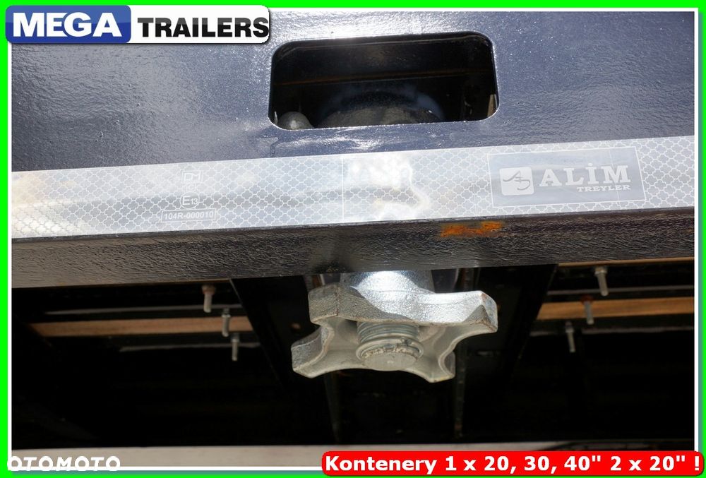 Mega DO KONSTRUKCJI / 39,0 T ład. drewno twarde, zblocza 16 T, zamki kontenerowe !!! - 17