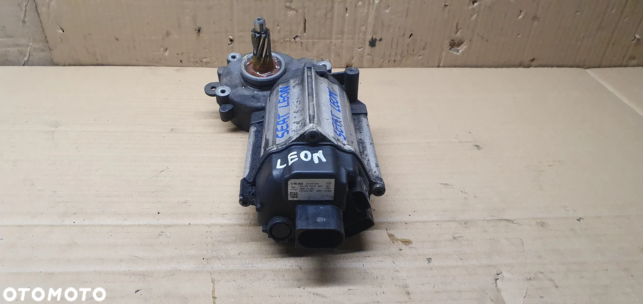 Silnik maglownicy przekładni kierowniczej Seat Leon II 1K0909144M - 3
