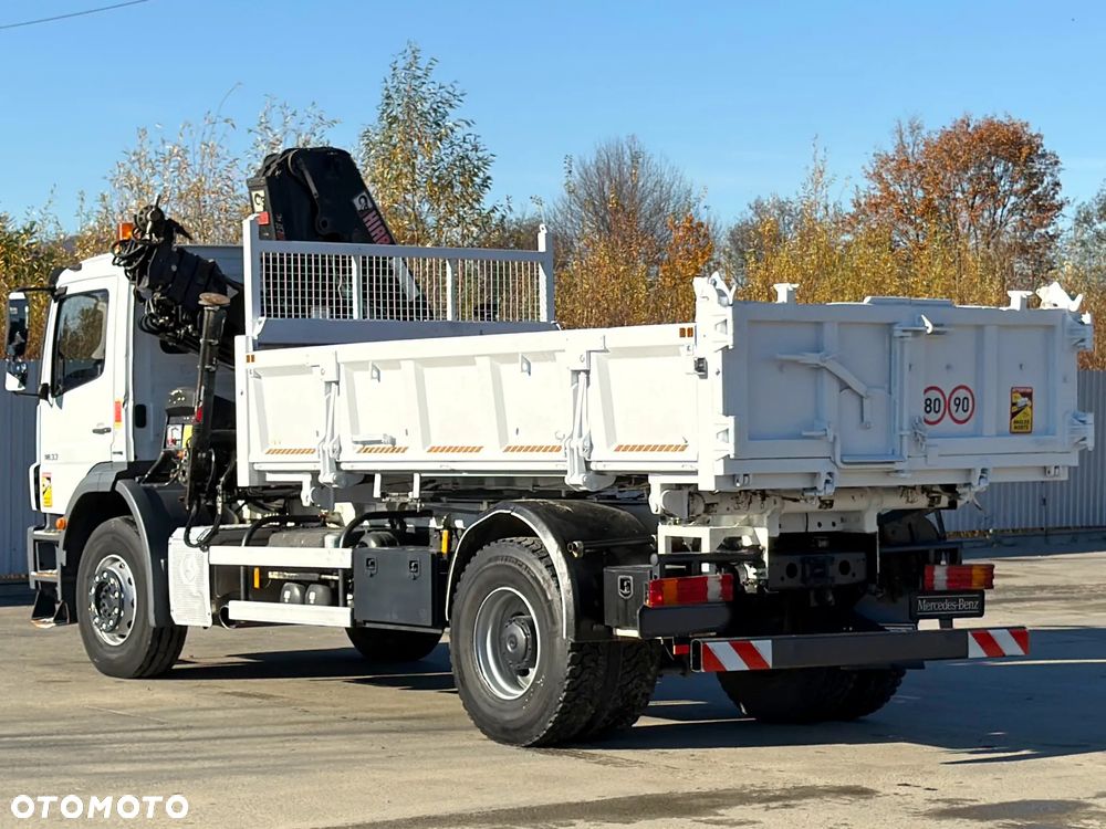 Mercedes-Benz AXOR 1833 * WYWROTKA 4,40 m * HIAB 144 B - 3 HIDUO + PILOT - 7