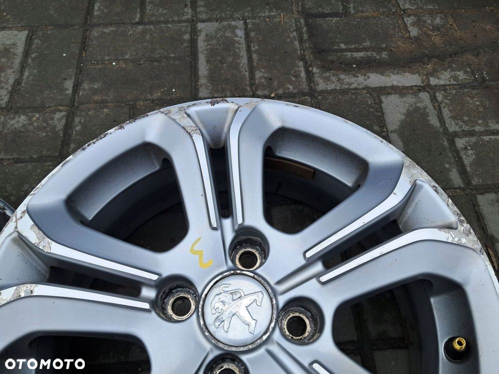 peugeot 208 felgi aluminiowe 16" 9673773677 et23 6" 4x108 - 10