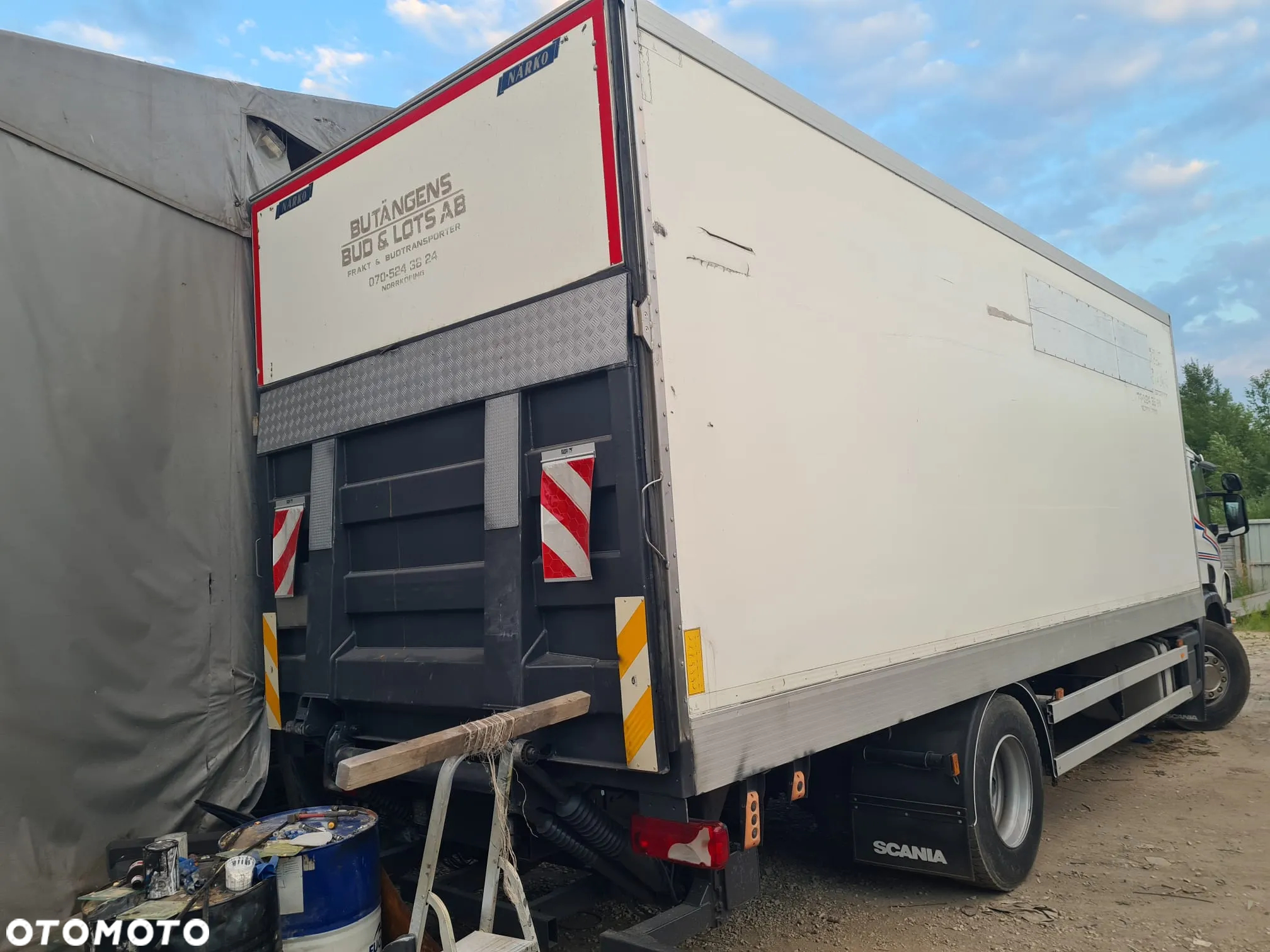 Scania P 230 280 320 EURO5 EURO6 OTWIERANY BOK 18 PALET - 9