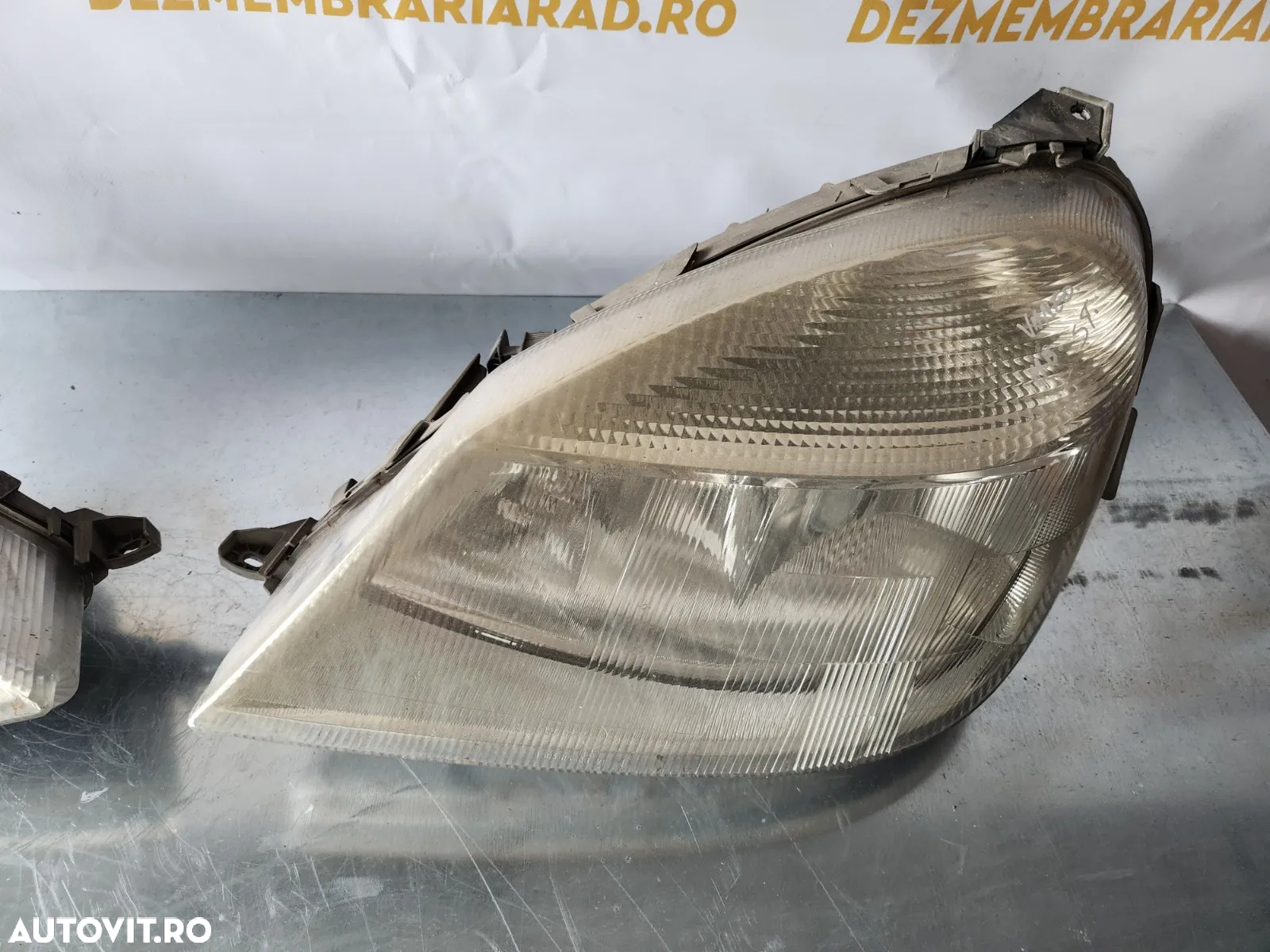 Faruri Far Stanga Dreapta Mercedes Vaneo An 2001-2002-2003-2004-2005 Originale Volan Stanga - Dezme - 6