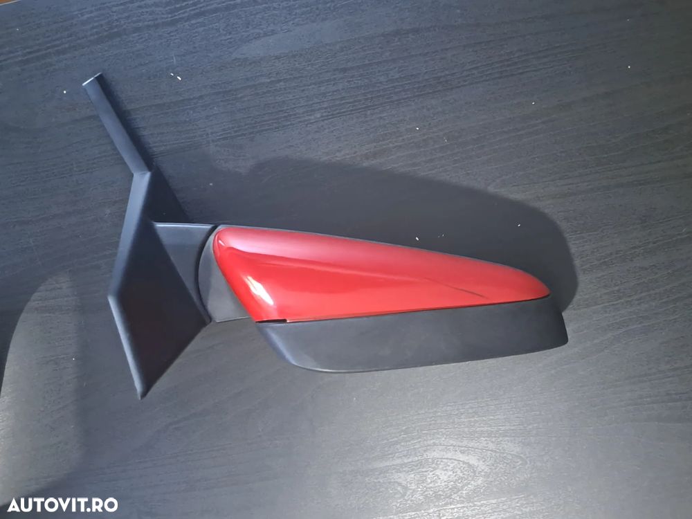 Oglinda exterioara retrovizoare dreapta electrica cu incalzire culoarea Rosu Originala Mitsubishi Colt 6 2004-2012 - 2