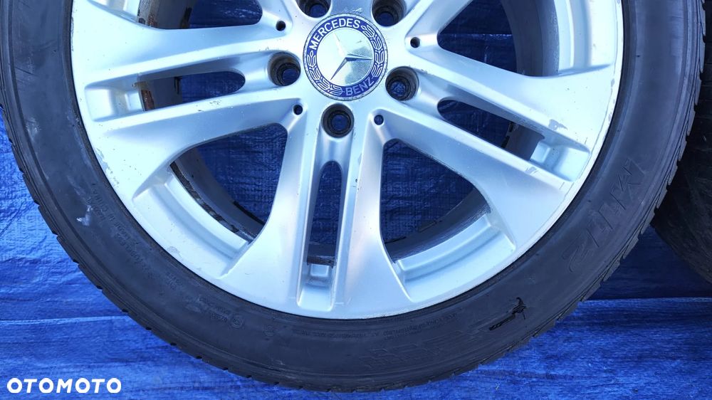 FELGA ALUMINIOWA ALUFELGA A2124011000 8J 17 CALI ET48 OPONA MOHAWK M112 245/45/17 245/45R17 245 45 17 MERCEDES W212 W207 - 3