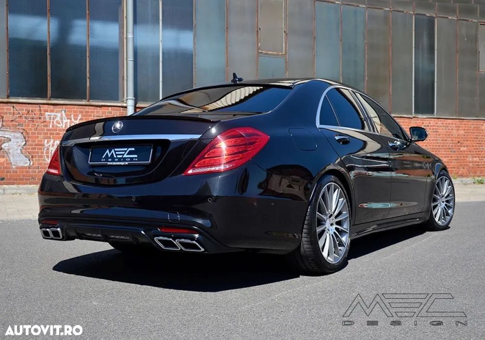 Ornamente tobe Tips evacuare Mercedes AMG S class E class C class W222 W212 W218 W205 W223 GLE GLC - 8