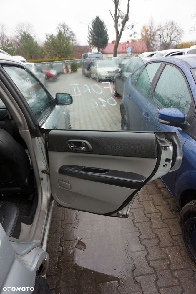 DRZWI TYLNE PRAWE FORESTER II SG 01G  SREBRNY SUBARU 2002-2006 - 8
