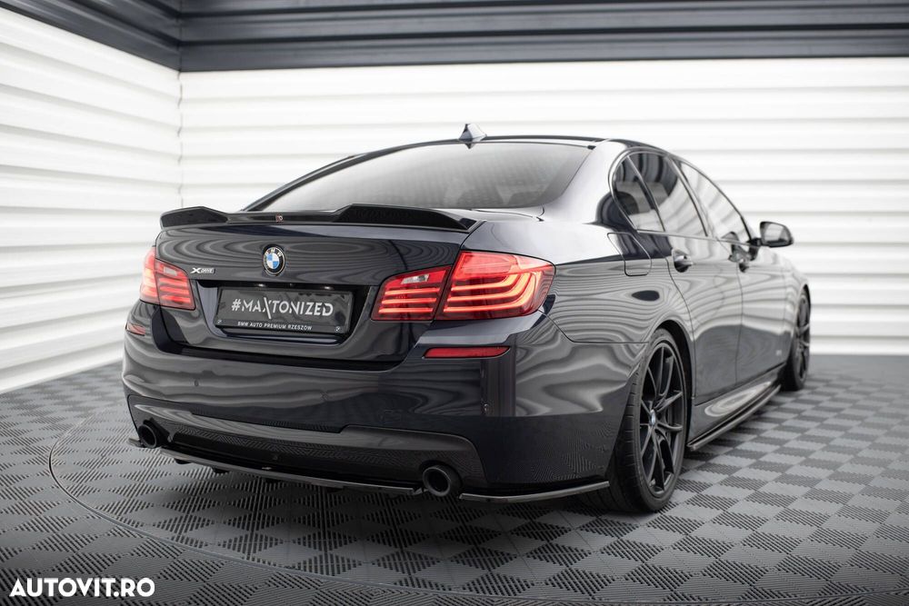 Prelungire Difuzor Bara Spate compatibila cu BMW Seria 5 F10 F11 Maxton Design - 1