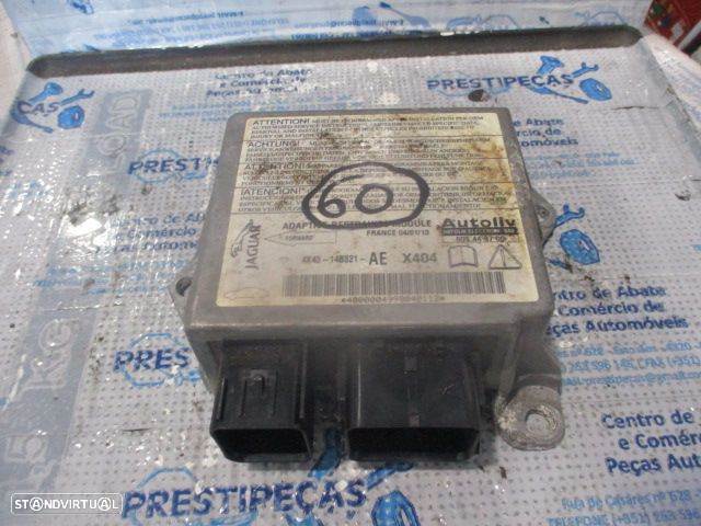 Kit Airbags 1X4314B345AA 1X43F045B66AE  1X43F044A74AG  4X43F042B85AF  4X4314B321AE JAGUAR X-TYPE BREAK 2004 2.0D 16 V TURBO 130CV 5P VERMELHO SEM TABLIER - 11
